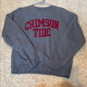 Alabama Crimson Tide Gray crewneck